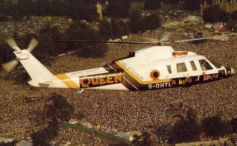 Queen,Status Quo, Big Country, Belouis Some @  Knebworth House, Stevenage 9-8-86