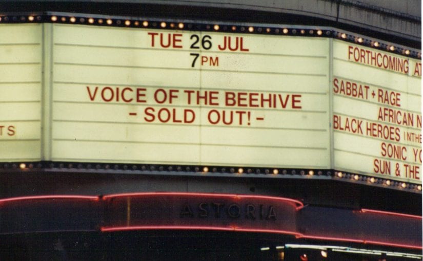Voice Of The Beehive, A-House, @ Astoria Theatre,London 26-7-88