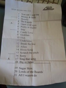 Nataliqs setlist sofia