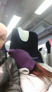 On train to Bristol 1