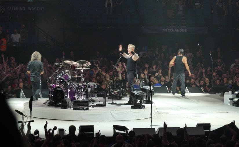 METALLICA ,Kvelertak, O2 arena, London, 24-10-17